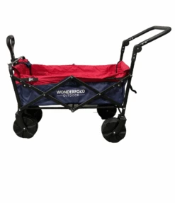 Wonderfold S2 Push And Pull Folding Wagon, Navy/Red -Tiny Steps House 4d9845dc 1152 4c89 9b3b 87cefce1fad7