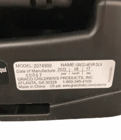 Graco 4Ever DLX 4-in-1 Car Seat, 2022, Zagg -Tiny Steps House 4db91fa6 4342 448c aff6 267f14308fd4