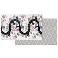 Skip Hop Reversible Foam Play Mat, Vibrant Village