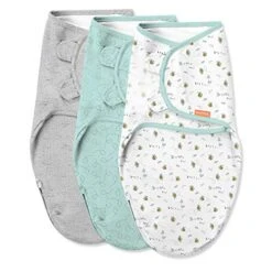 SwaddleMe Original Swaddle Wrap With Easy Change, 3pk, Little Bees -Tiny Steps House 51TJ1540XFL. SL500