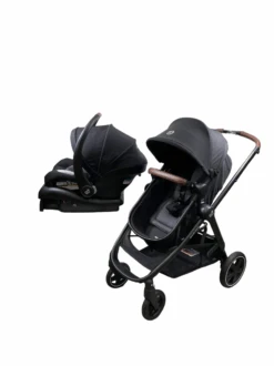 Maxi-Cosi Zelia2 Luxe Travel System, New Hope Black, 2023