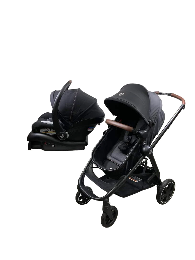 Maxi-Cosi Zelia2 Luxe Travel System, New Hope Black, 2023 1 Maxi-Cosi Zelia2 Luxe Travel System, New Hope Black, 2023