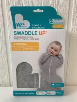 Love To Dream Swaddle Up Sleep Sack, NB Gray