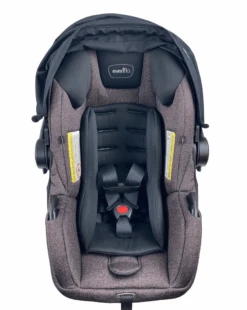 Evenflo Pivot Modular Travel System Stroller, 2022, Casual Grey -Tiny Steps House 57e2b26a 51f3 45c5 8aef 4f6d4809deca