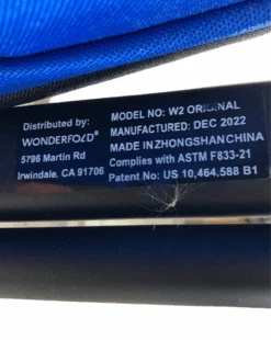 Wonderfold W2 Original Multifunctional Double Stroller Wagon, Blue, 2022 -Tiny Steps House 58bf34ab 3e92 437f b3cb ebfc04a5b1f2