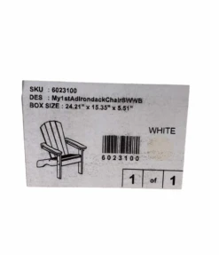 Pottery Barn Kids My First Adirondack Chair, Simply White -Tiny Steps House 5c613e47 dd4f 45b1 b4ce d9603159b48a