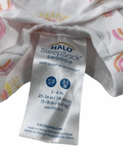 Halo SleepSack Swaddle, Small, Sunshine Rainbows -Tiny Steps House 5c8ba0b0 2d3f 4dc6 823f 9d7ff31e1d79