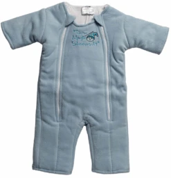 Baby Merlin's Magic Sleepsuit, Large 6-9 Months, Cotton, Blue