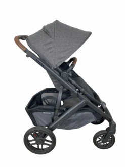 UPPAbaby VISTA Stroller, Greyson (Charcoal Melange), 2021 -Tiny Steps House 5fe5dd69 11fc 46d4 9f54 ab65799e63a9