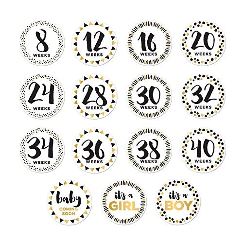 Pearhead Monthly Belly Stickers 4 Pearhead Monthly Belly Stickers - Image 4