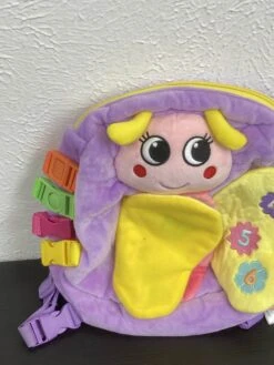 Buckle Toys Blossom Butterfly Activity Backpack -Tiny Steps House 64f00e76fd4c197f5d6fb3070c11976d