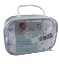 Dreamland Weighted Sleep Sack, Medium, 6-12 Months, Grey Star -Tiny Steps House 664596e0 3838 41bd 9391 f258465d7ee7 0265276f 1467 473c a79c 268cbe5c709a