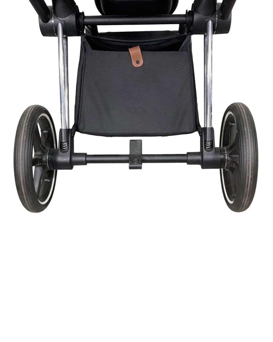 Cybex PRIAM Stroller, Chrome With Black Details, Soho Grey, 2021 8 Cybex PRIAM Stroller, Chrome With Black Details, Soho Grey, 2021 - Image 8