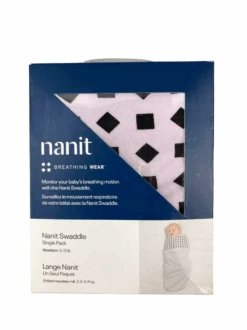 Nanit Breathing Wear Swaddle, Blush Pink, Newborn -Tiny Steps House 6dc600d1 fd7d 4457 8e4f e26f7d3164df