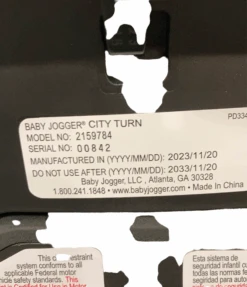 Baby Jogger City Turn Car Seat, 2023, Onyx Black 11 Baby Jogger City Turn Car Seat, 2023, Onyx Black -Tiny Steps House 70a10757 690e 49be 8db2 d172b4dfc153