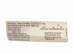 Graco Duet Soothe Swing & Rocker, Sapphire -Tiny Steps House 71b091bd f425 4a59 9e3d a58fdfb2f215