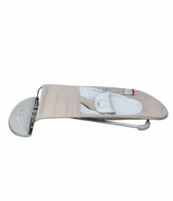 BabyBjorn Bouncer Bliss, Silver, Beige/Gray -Tiny Steps House 73d494f4 67f0 40ce bb34 e5c814f4ddf1