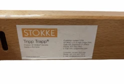 Stokke Tripp Trapp High Chair With Baby Set And Back Cushion, Natural -Tiny Steps House 763d2778 6a96 4c6b a14a e5a732879164