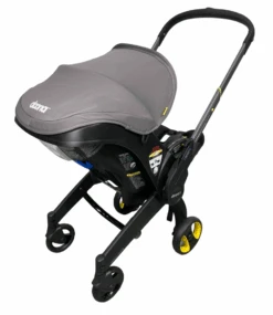 Doona Infant Car Seat & Stroller Combo, 2023, Grey Hound