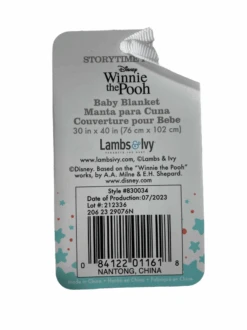 Lambs & Ivy Disney Baby Storytime Pooh Baby Blanket -Tiny Steps House 7b2d32f3 15d9 4dfd b0c2 77a35055992f