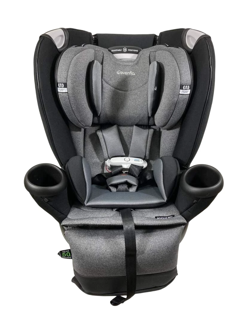 Evenflo Gold Revolve 360 Extend All-in-one Rotational Car Seat With SensorSafe, Moonstone, 2023 5 Evenflo Gold Revolve 360 Extend All-in-one Rotational Car Seat With SensorSafe, Moonstone, 2023 - Image 5