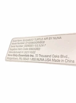 Bugaboo Turtle Air By Nuna Car Seat, 2021, Grey Melange -Tiny Steps House 7ded4b18 09e6 4170 b48b 088530049c17