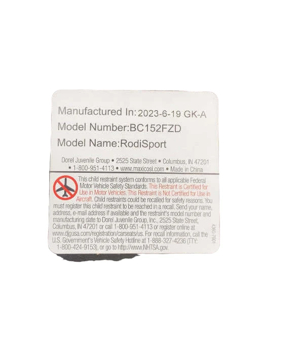 Maxi-Cosi RodiSport Booster Car Seat, Polished Pebble, 2023 7 Maxi-Cosi RodiSport Booster Car Seat, Polished Pebble, 2023 - Image 7