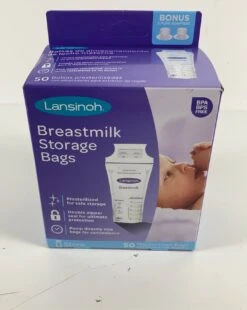Lansinoh Breast Milk Storage Bags, 50