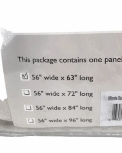 Ricardo Trading Ultimate Grommet Panel Blackout Curtain, 56" X 63", Ivory -Tiny Steps House 806143b5 774e 4817 bfe0 e811d6989d28