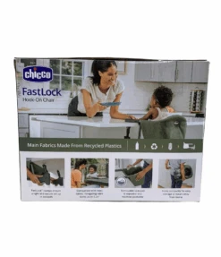 Chicco FastLock Hook-On High Chair, Black -Tiny Steps House 80b85567 41ea 409d 8f85 aee053f2caaf