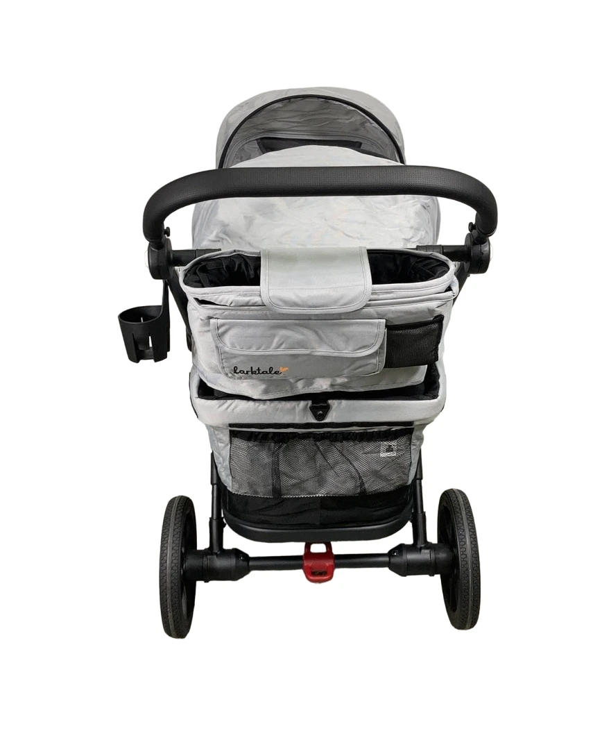 Larktale Caravan Coupe (2 Seater) Stroller Wagon, 2023, Gray/Black 9 Larktale Caravan Coupe (2 Seater) Stroller Wagon, 2023, Gray/Black - Image 9