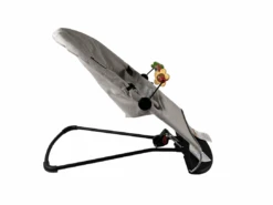 BabyBjorn Bouncer Balance With Toy Bar, Beige/Grey, Black Frame -Tiny Steps House 83fa3657 b3d3 4af6 8f8f 73ee325068e8