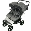 Mountain Buggy Duet Luxury Double Stroller, 2022, Herringbone Luxe