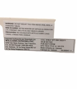 Pottery Barn Picture Book Wall Shelf -Tiny Steps House 84f6a742 1719 43b9 a249 6e043d855935