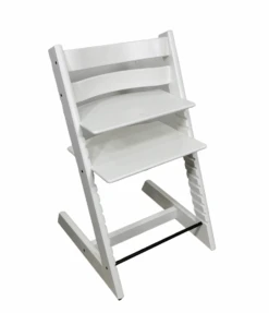 Stokke Tripp Trapp High Chair And Newborn Set Bundle, White