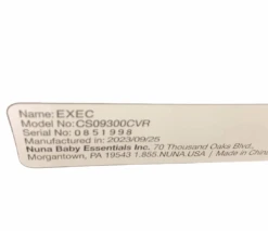 Nuna EXEC All In One Car Seat, 2023, Caviar -Tiny Steps House 873f4b3c 29b5 4d38 a2a4 3a1244224130