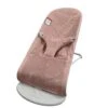 BabyBjorn Bouncer Bliss, Dusty Pink Mesh, Light Gray Frame