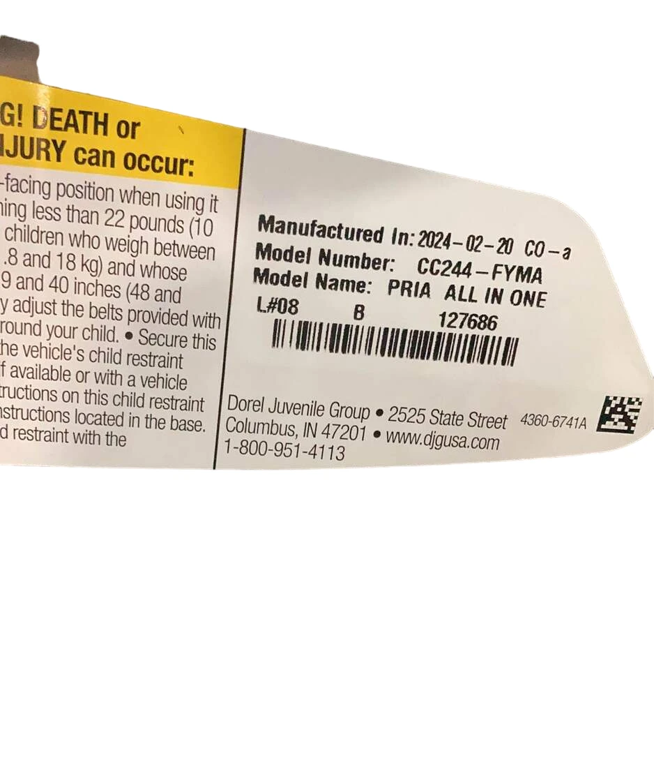 Maxi-Cosi Pria All-In-1 Convertible Car Seat, After Dark, 2024 7 Maxi-Cosi Pria All-In-1 Convertible Car Seat, After Dark, 2024 - Image 7