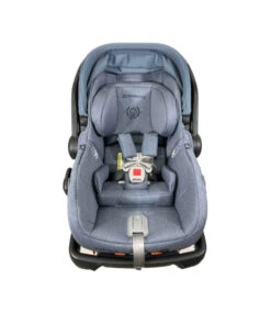 UPPAbaby MESA V2 Infant Car Seat, Gregory (Blue Melange Merino Wool), 2023 -Tiny Steps House 8f823ab9 d1ab 4d63 be03 b0b76c216f60 Photoroom
