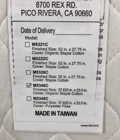 Babyletto Pure Core Mini Crib Mattress With Cover -Tiny Steps House 8ffdb5036c7a989d9e01e21c21552f6f