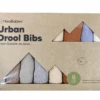 KeaBabies Drool Bibs, Terracotta