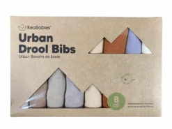 KeaBabies Drool Bibs, Terracotta