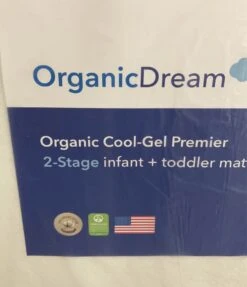 Organic Dream Cool-Gel Premier Crib Mini Mattress, 38" X 24" X 6 -Tiny Steps House 95c70d21 de85 4a9f 9a0d ce30ef3bc68e