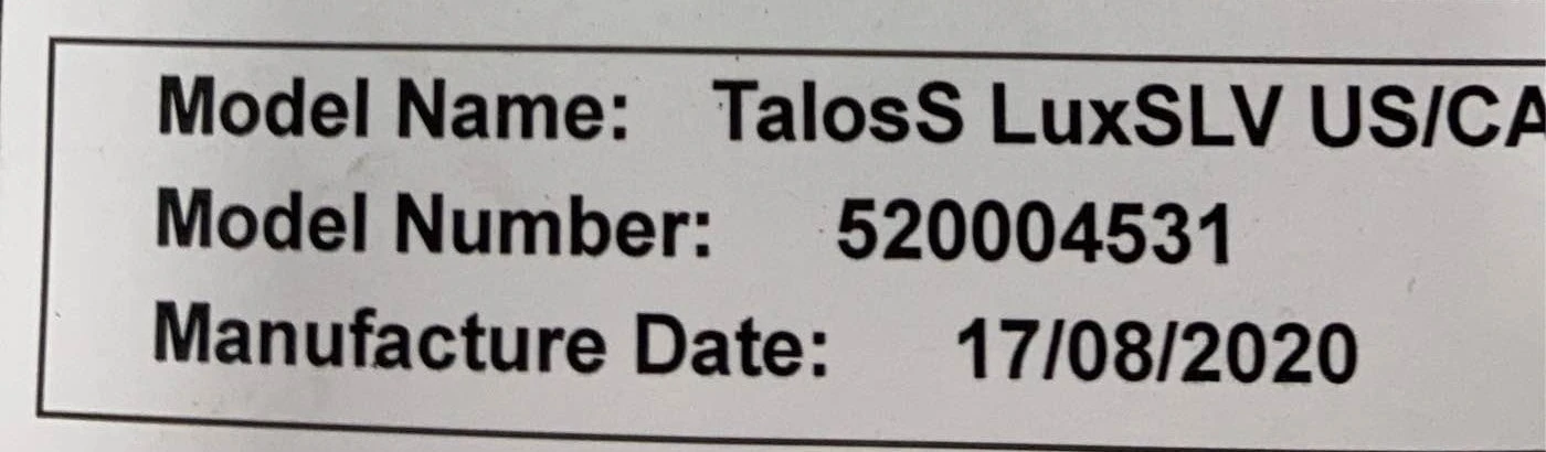 Cybex Talos S All Terrain Stroller, Deep Black, 2020 13 Cybex Talos S All Terrain Stroller, Deep Black, 2020 - Image 13