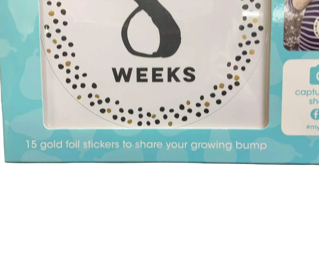 Pearhead Monthly Belly Stickers 3 Pearhead Monthly Belly Stickers - Image 3