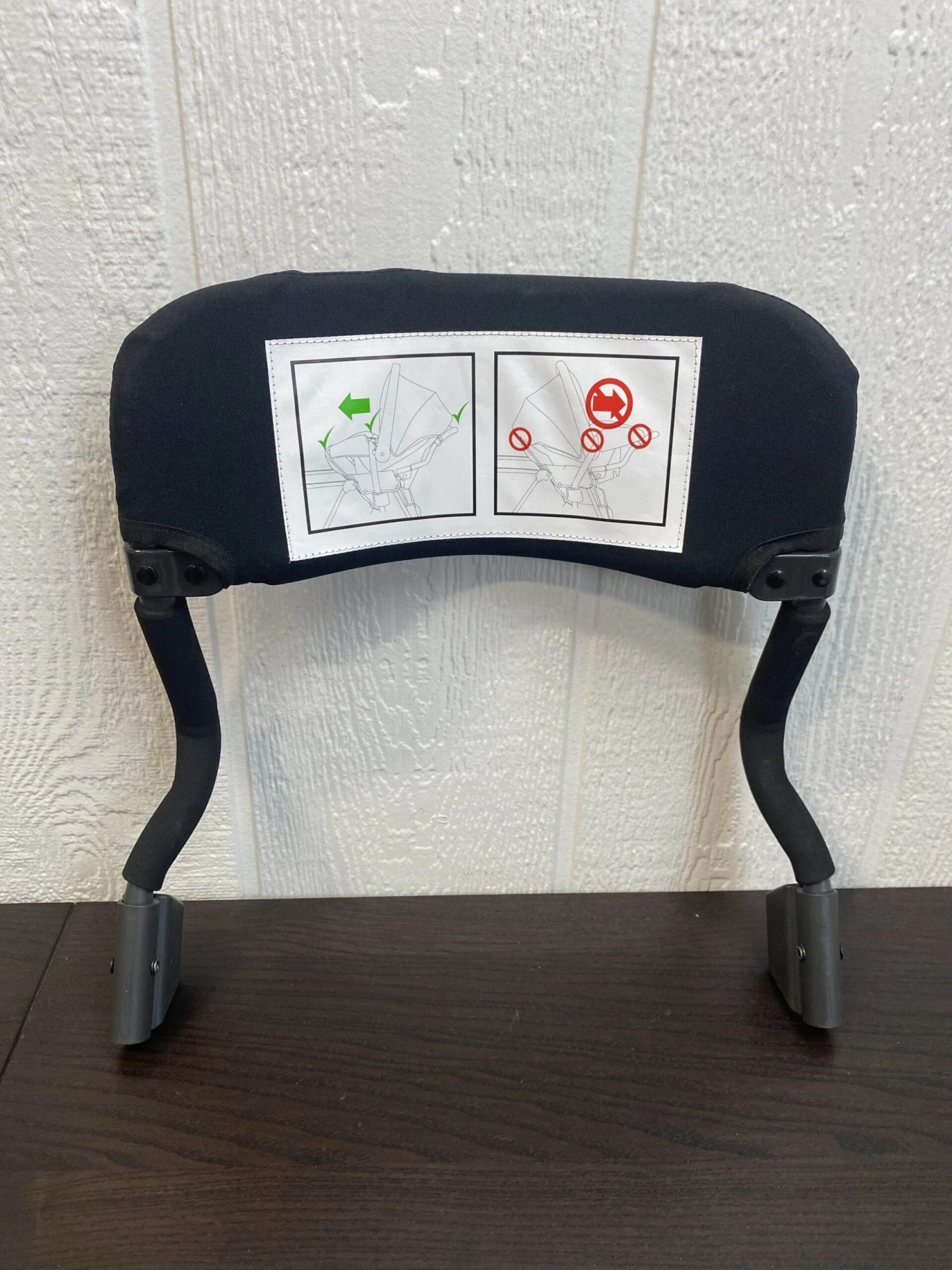 Joovy Caboose Too Graphite Sit And Stand Double Stroller, Black, 2021 12 Joovy Caboose Too Graphite Sit And Stand Double Stroller, Black, 2021 - Image 12