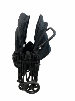 Larktale Caravan Stroller Wagon With Byron Black Canopy Set, 2021, Byron Black -Tiny Steps House PhotoRoom 008 20230126 102640