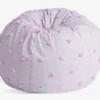 Pottery Barn Kids Beanbag Cover, Lavender Multi Dot