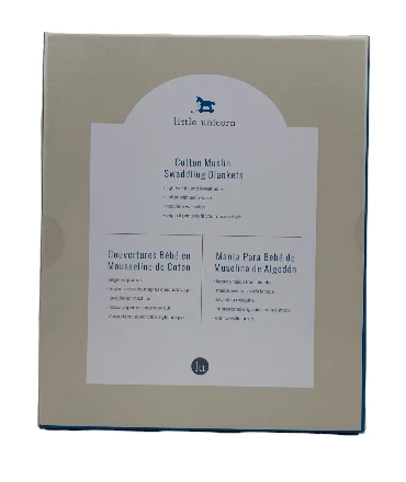 Little Unicorn Cotton Muslin Swaddles 3-Pack, Summer Vibe 2 Little Unicorn Cotton Muslin Swaddles 3-Pack, Summer Vibe - Image 2