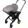Doona Infant Car Seat & Stroller Combo, Grey Hound, 2023